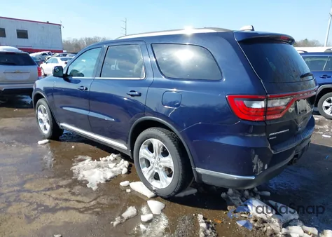 2014 Dodge Durango Limited z USA, uszkodzony, nr VIN 1C4RDJDG1EC585802
